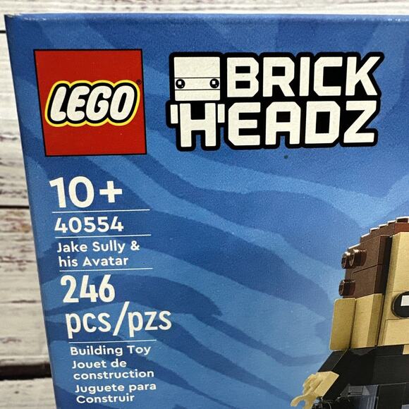 Lego Brick Headz Avatar Jake Sully and his Avatar New Lot of 2 - Picture 4 of 5